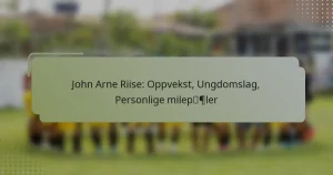 John Arne Riise: Oppvekst, Ungdomslag, Personlige milepæler