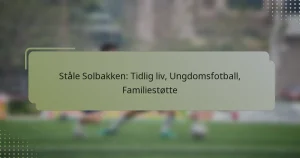 Ståle Solbakken: Tidlig liv, Ungdomsfotball, Familiestøtte